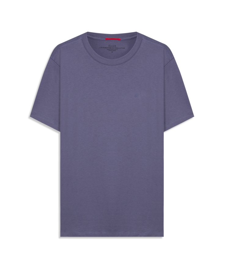 T-Shirt Pima Easa Mirror Misty