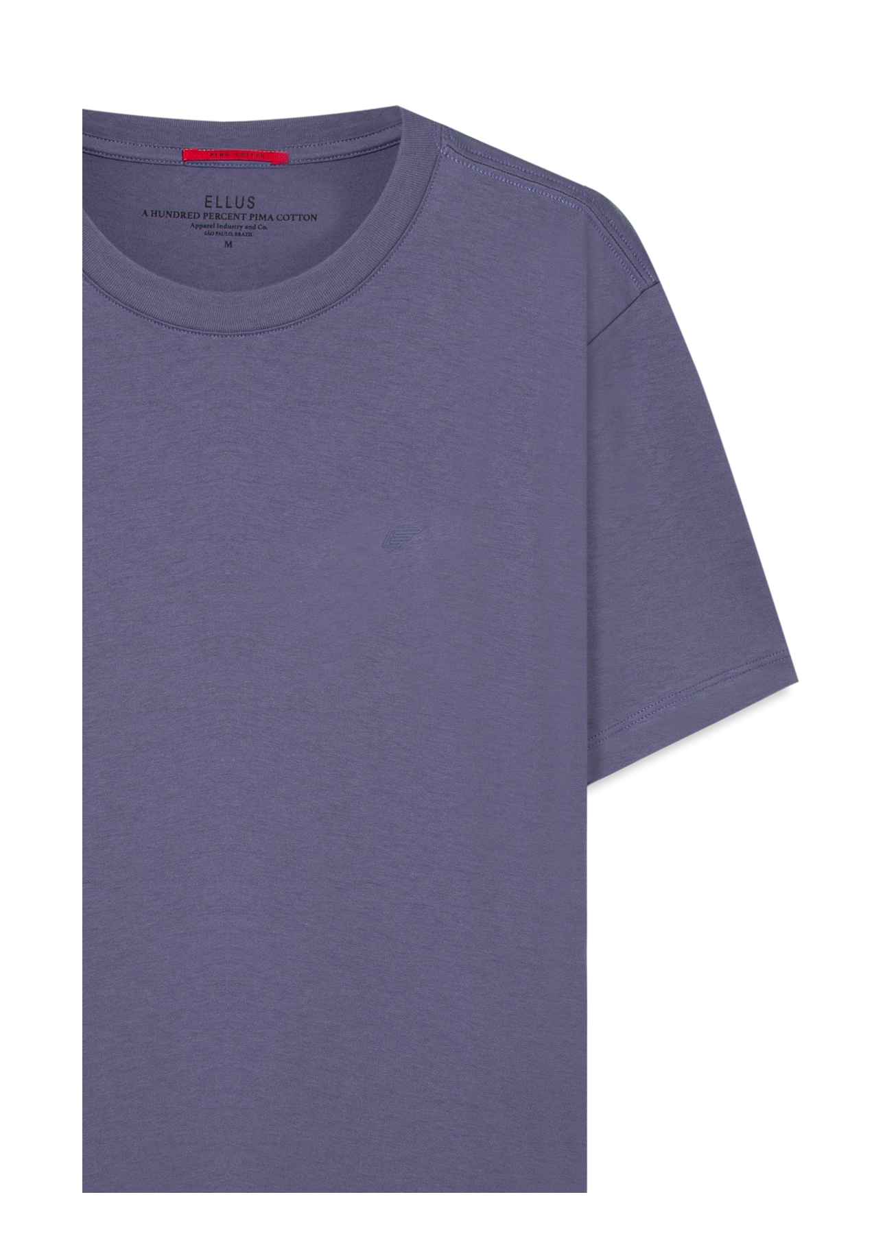 T-Shirt Pima Easa Mirror Misty