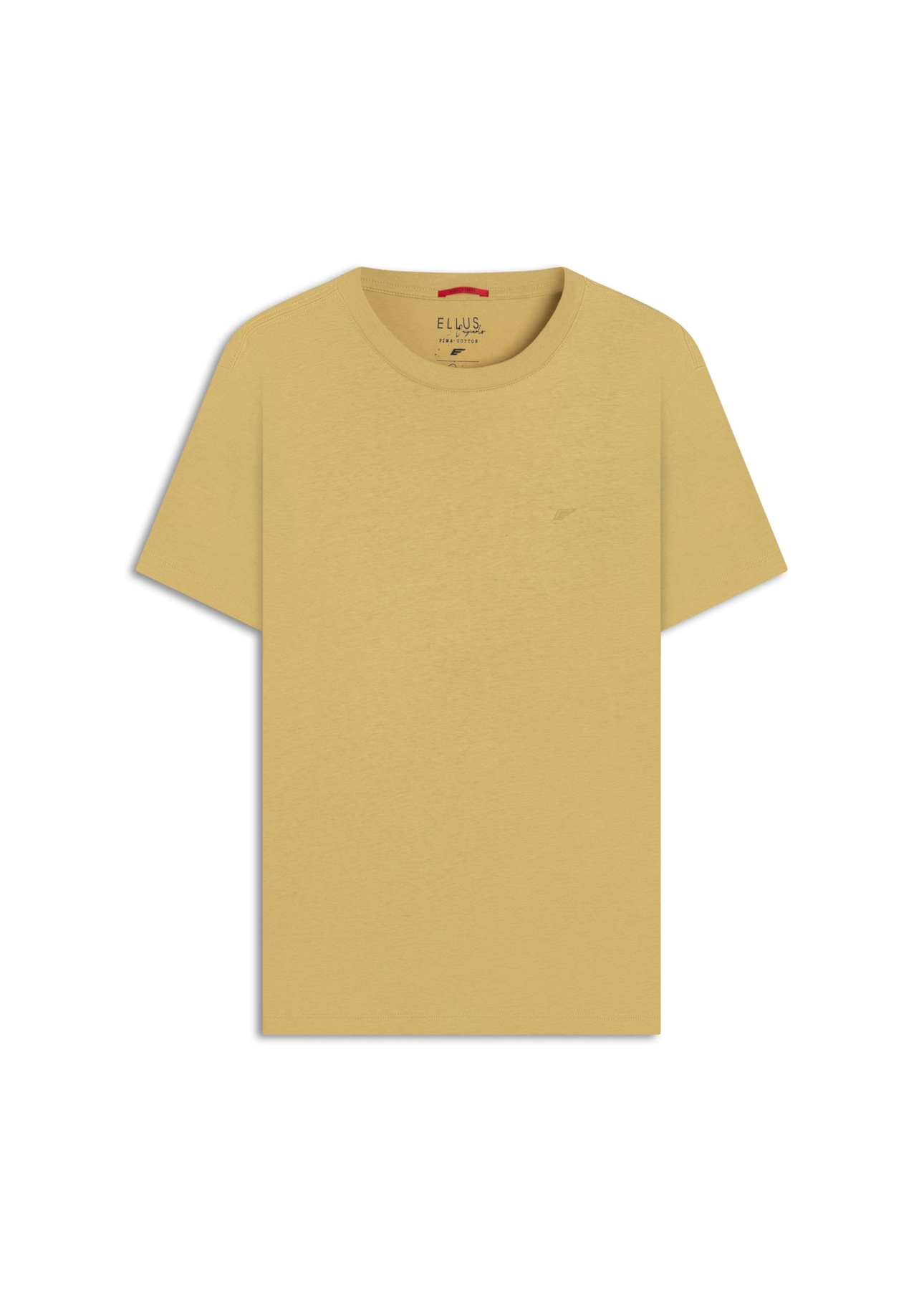 T-Shirt Pima Easa Mirror Mostarda