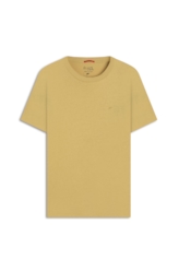 T-Shirt Pima Easa Mirror Mostarda