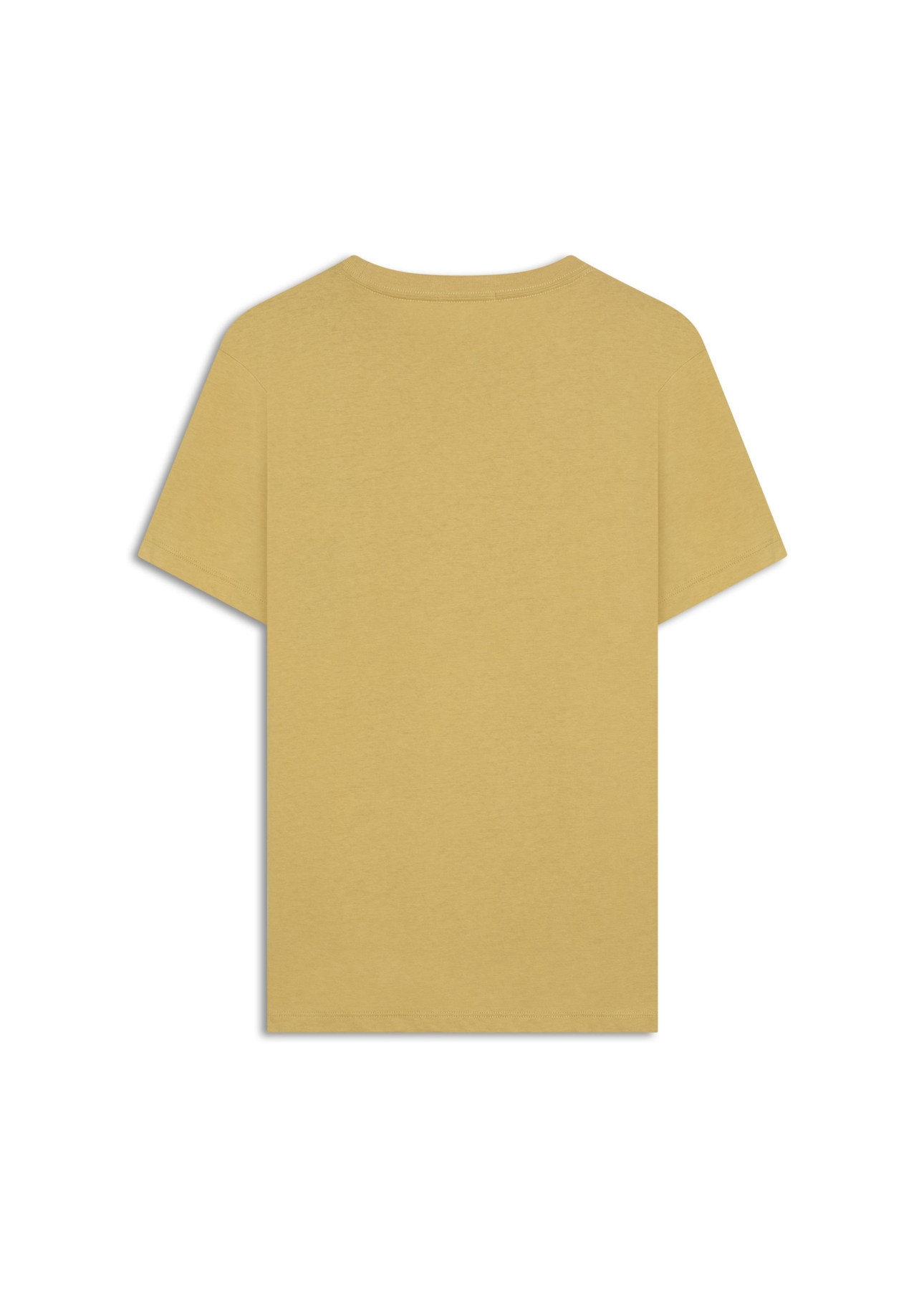 T-Shirt Pima Easa Mirror Mostarda