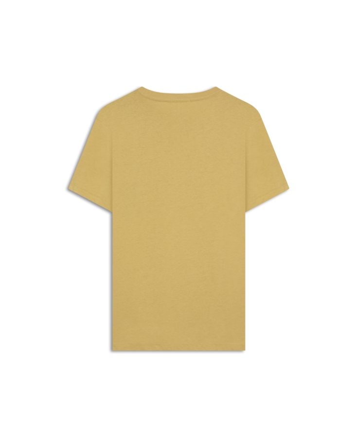 T-Shirt Pima Easa Mirror Mostarda