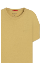 T-Shirt Pima Easa Mirror Mostarda