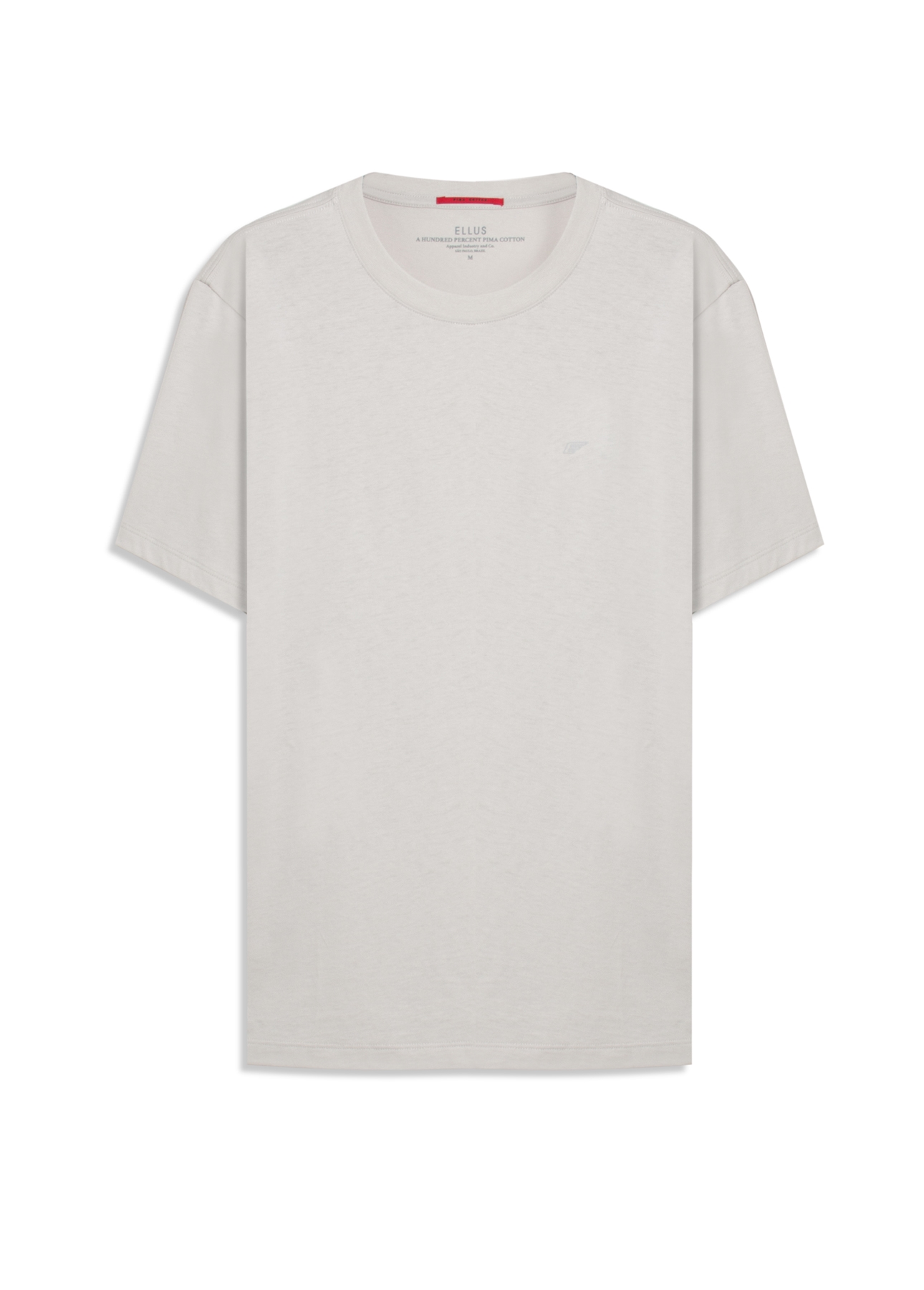 T-Shirt Pima Easa Mirror Prata