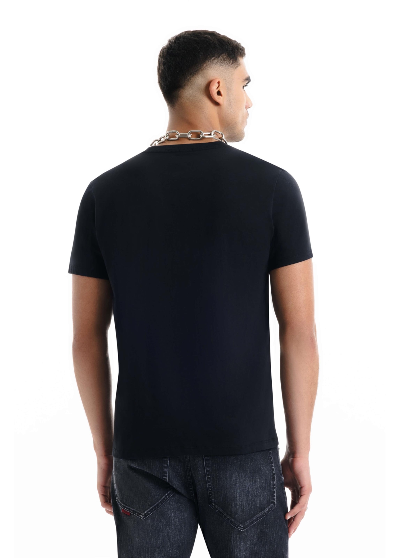 T-Shirt Pima Easa Mirror Preto