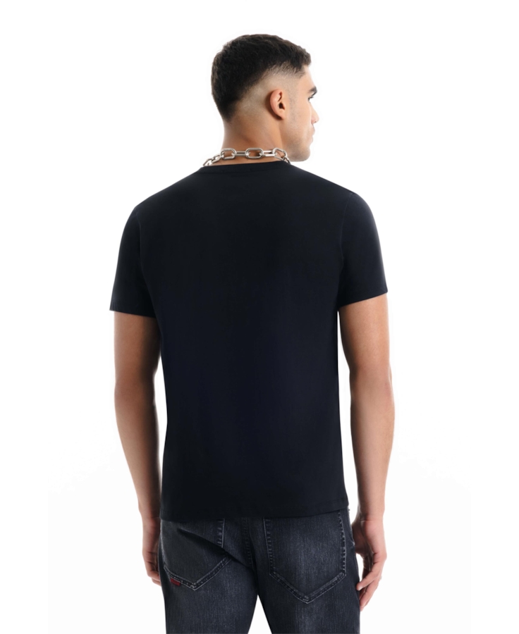T-Shirt Pima Easa Mirror Preto
