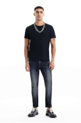 T-Shirt Pima Easa Mirror Preto