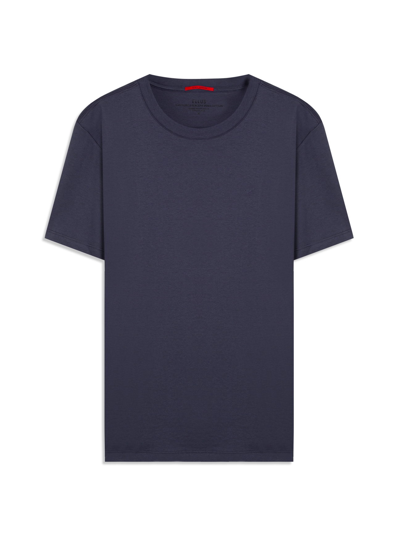 T-Shirt Pima Easa Mirror Purple Blue