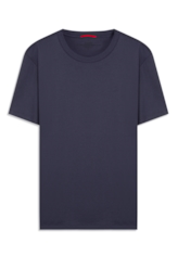 T-Shirt Pima Easa Mirror Purple Blue