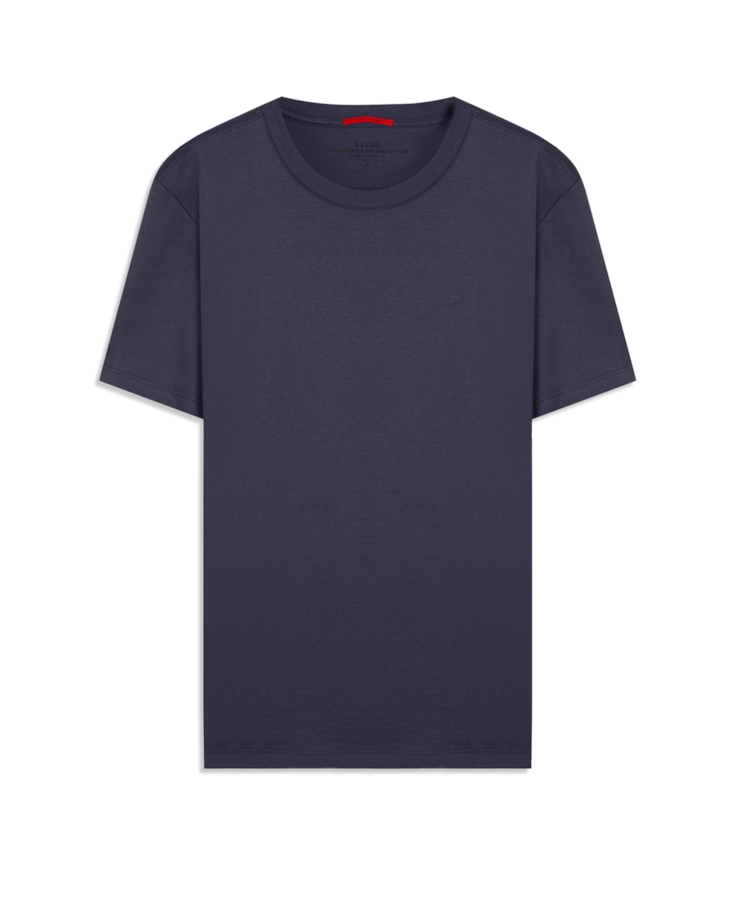 T-Shirt Pima Easa Mirror Purple Blue