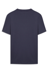 T-Shirt Pima Easa Mirror Purple Blue