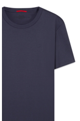 T-Shirt Pima Easa Mirror Purple Blue