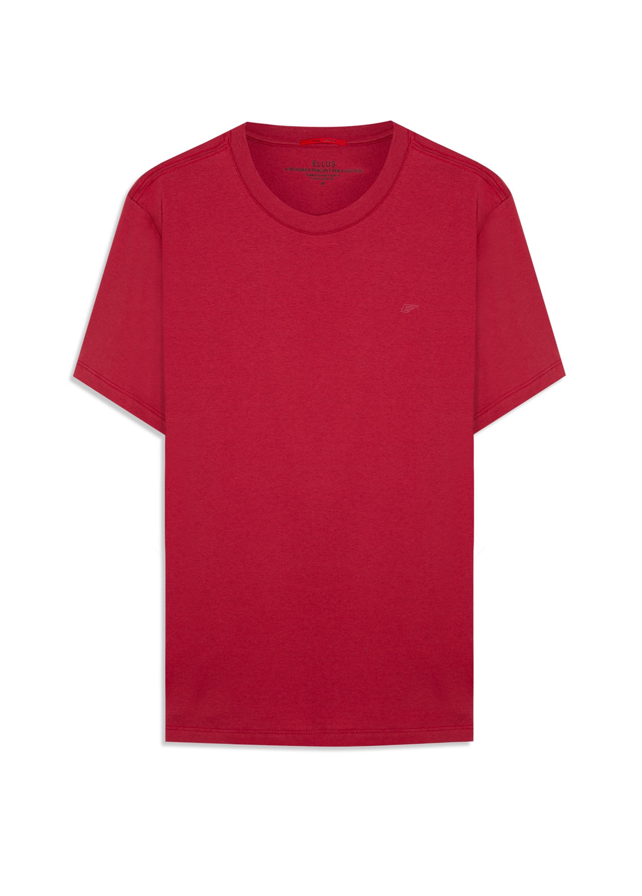 T-Shirt Pima Easa Mirror Sangria