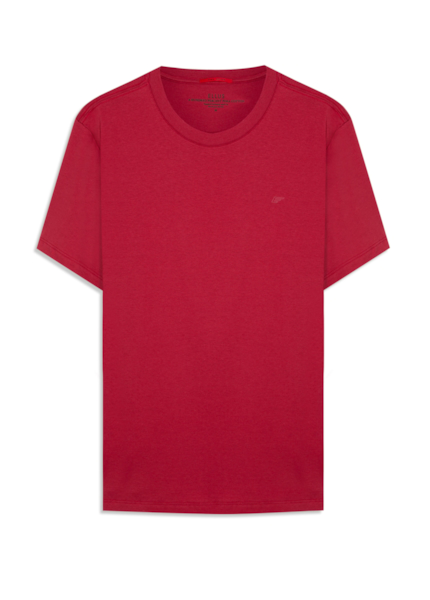 T-Shirt Pima Easa Mirror Sangria