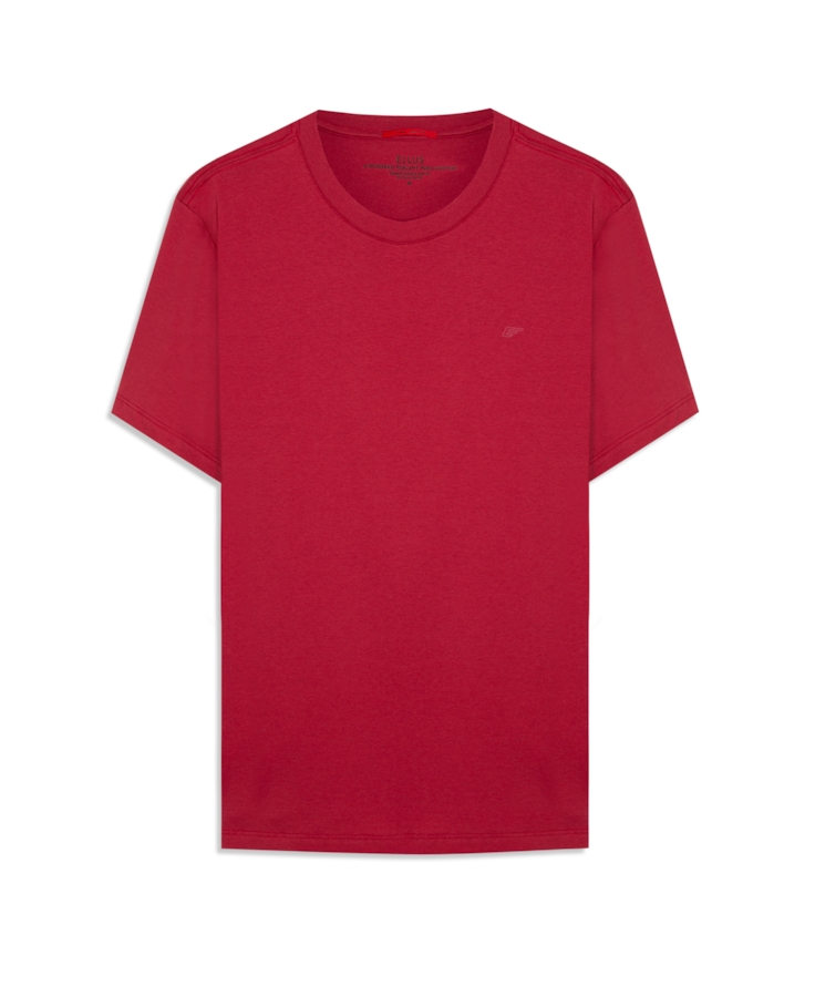 T-Shirt Pima Easa Mirror Sangria