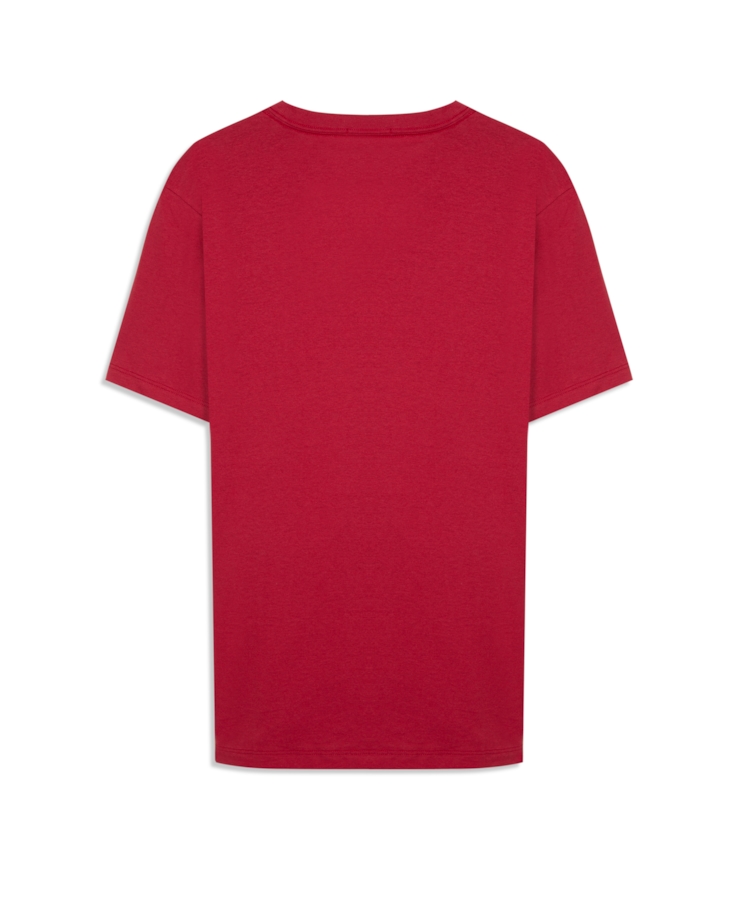 T-Shirt Pima Easa Mirror Sangria