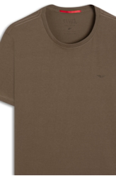 T-Shirt Pima Easa Mirror Tabaco
