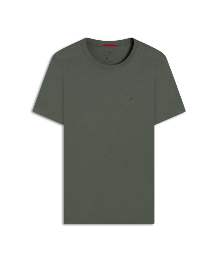 T-Shirt Pima Easa Mirror Verde Army