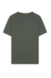 T-Shirt Pima Easa Mirror Verde Army