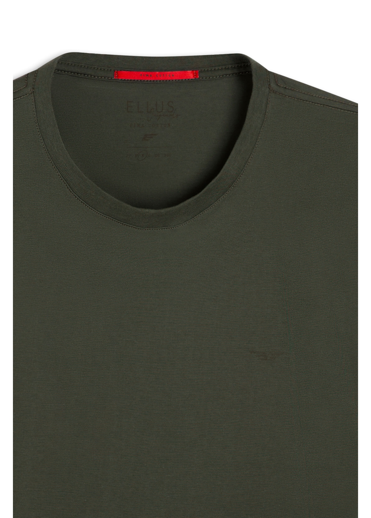 T-Shirt Pima Easa Mirror Verde Militar