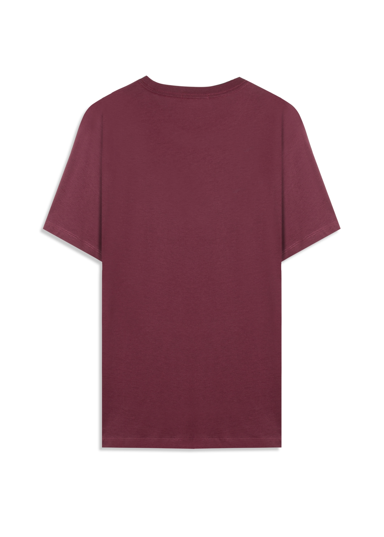 T-Shirt Pima Easa Mirror Vinho