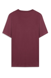 T-Shirt Pima Easa Mirror Vinho