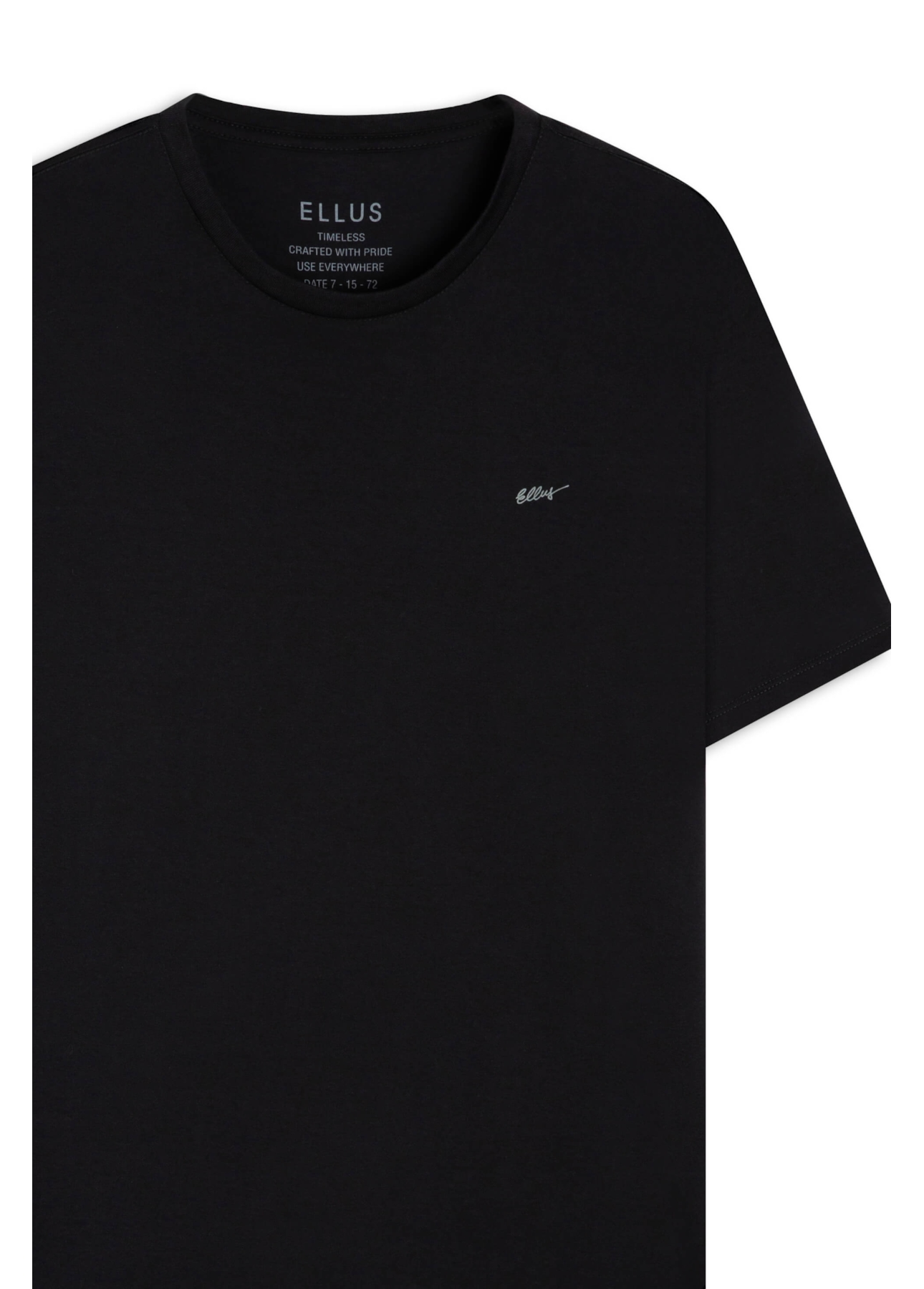 T-Shirt Pima Ellus Classic Preto
