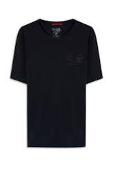 T-Shirt Pima Ellus Crafted Preto