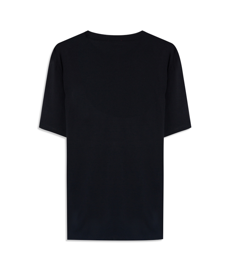 T-Shirt Pima Ellus Crafted Preto