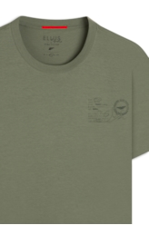 T-Shirt Pima Ellus Crafted Verde Army