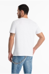 T-Shirt Pima Ellus Eagle Classic Branco