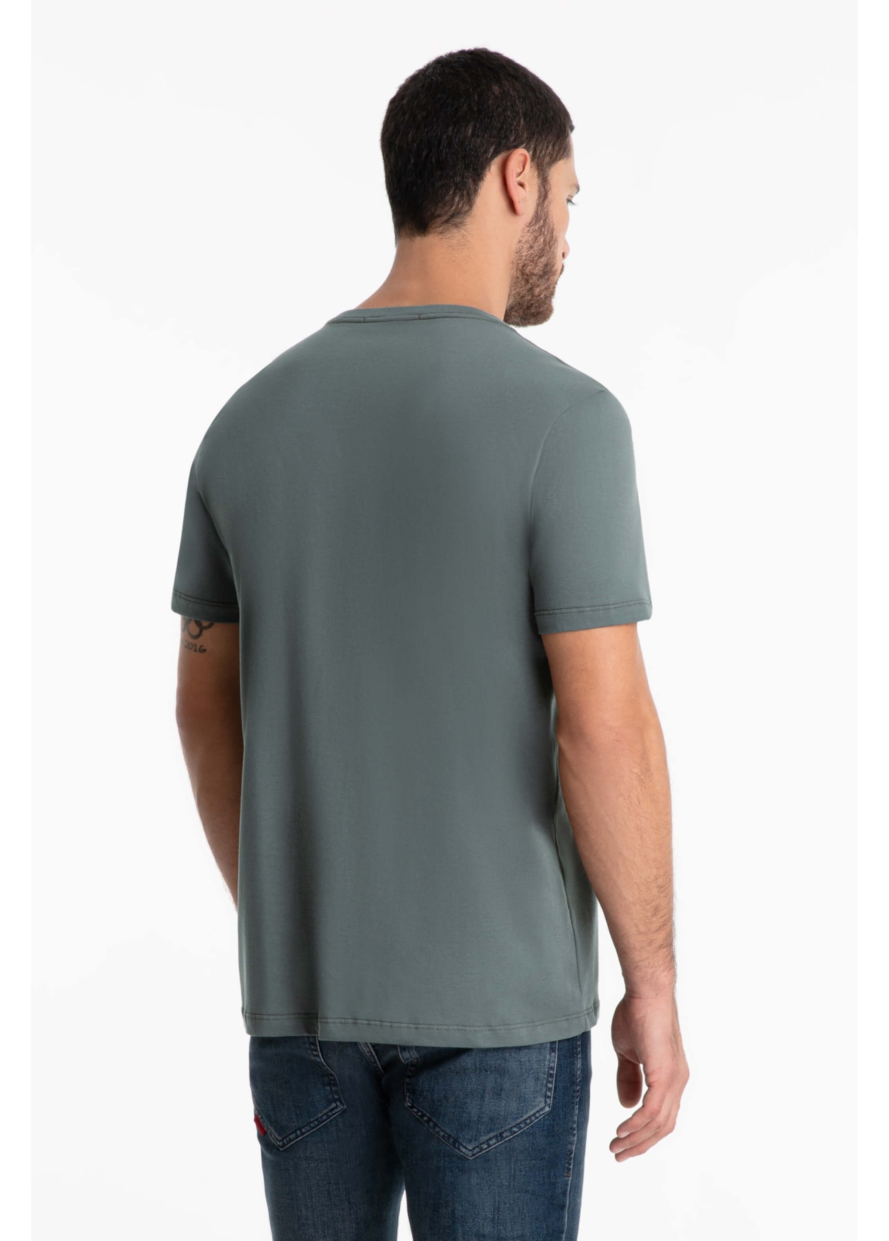T-Shirt Pima Ellus Eagle Classic Verde Escuro