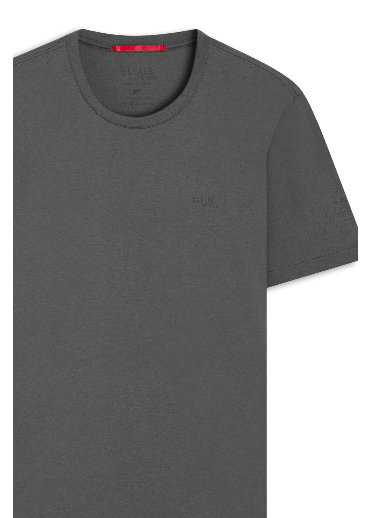 T-Shirt Pima Essentials Classic Grafite