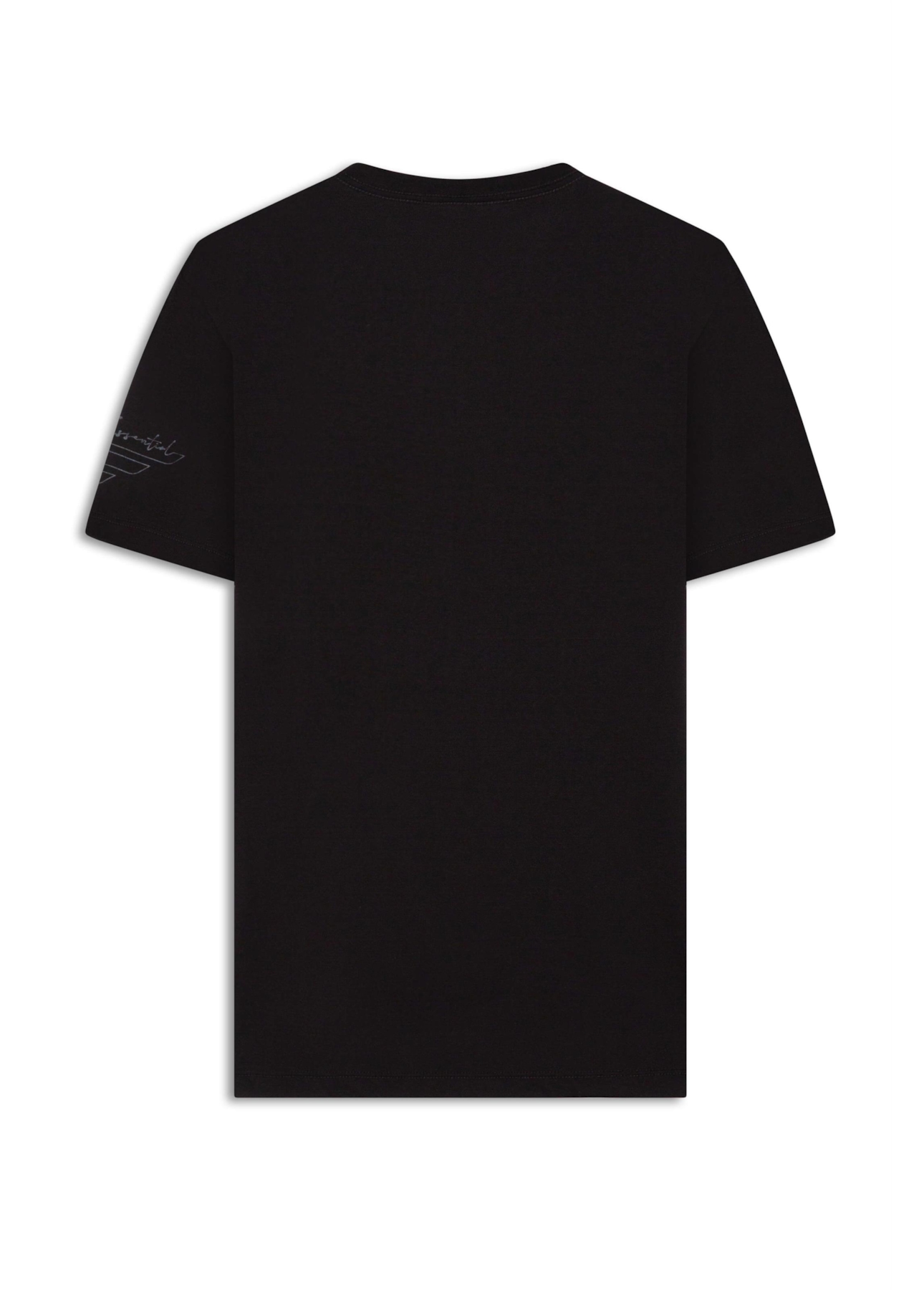 T-Shirt Pima Essentials Classic Preto