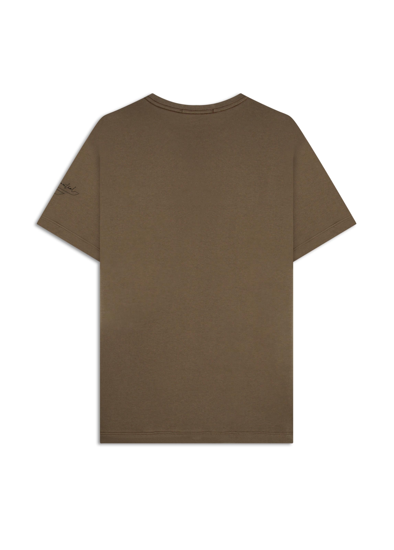 T-Shirt Pima Essentials Classic Tabaco