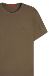 T-Shirt Pima Essentials Classic Tabaco