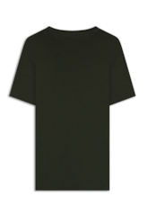  T-Shirt Pima For The Rebels Verde Militar