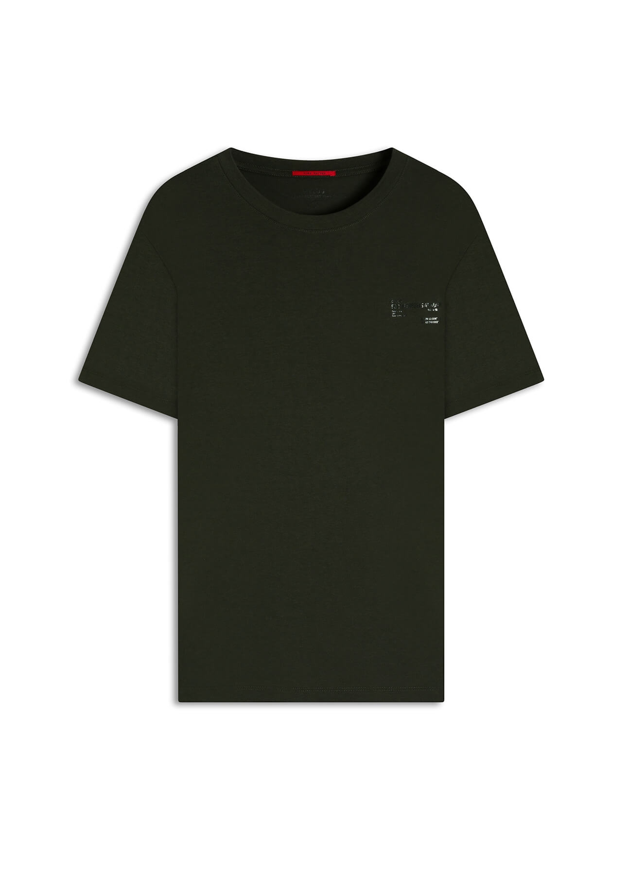  T-Shirt Pima For The Rebels Verde Militar