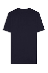 T-Shirt Pima Maxi Easa Writen Classic Dark Navy