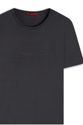 T-Shirt Pima Maxi Easa Writen Classic Grafite