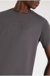 T-Shirt Pima Maxi Easa Writen Classic Grafite