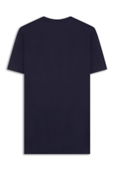 T-Shirt Pima Never Settle Classic Dark Navy