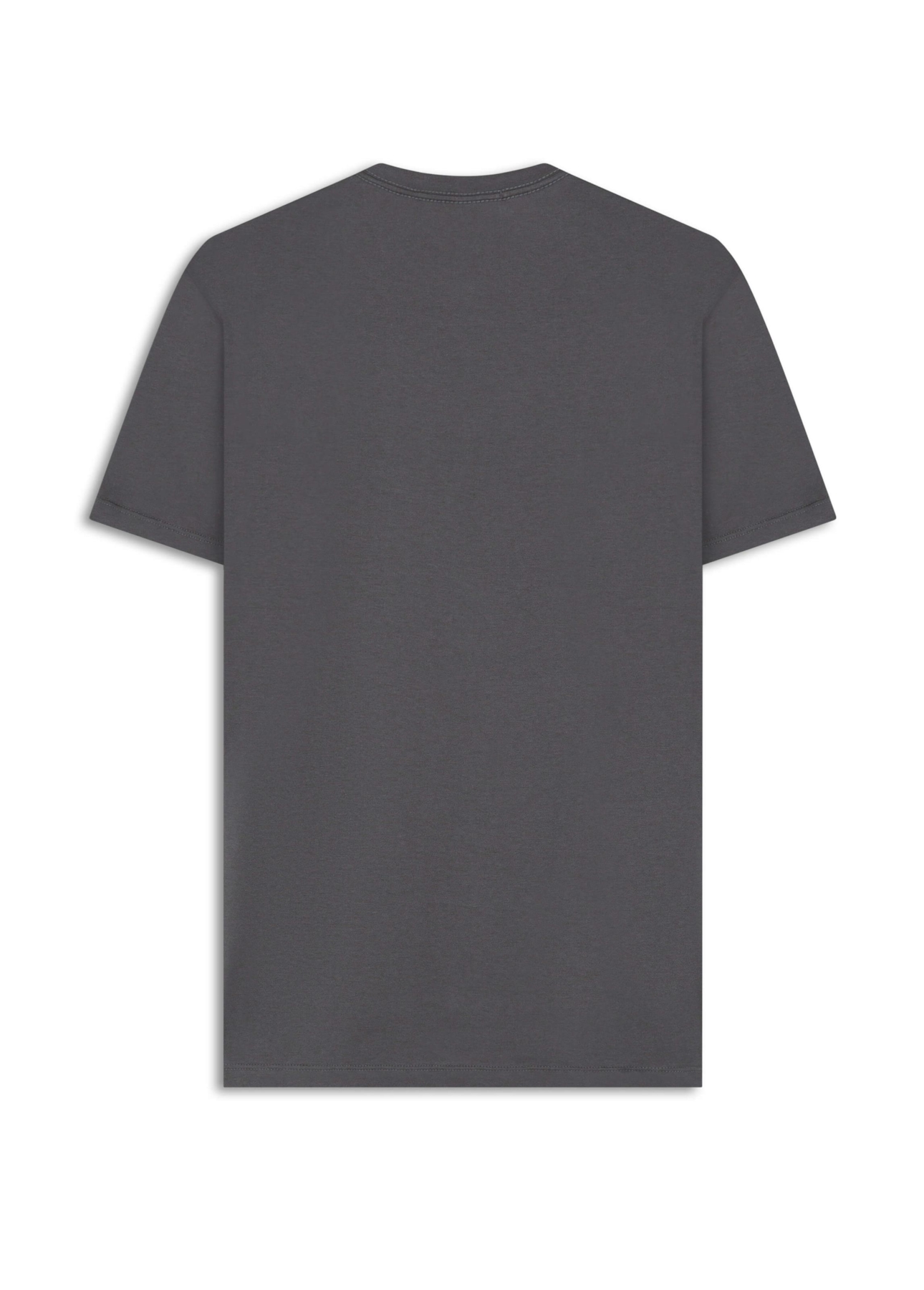 T-Shirt Pima Never Settle Classic Grafite