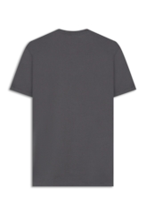 T-Shirt Pima Never Settle Classic Grafite