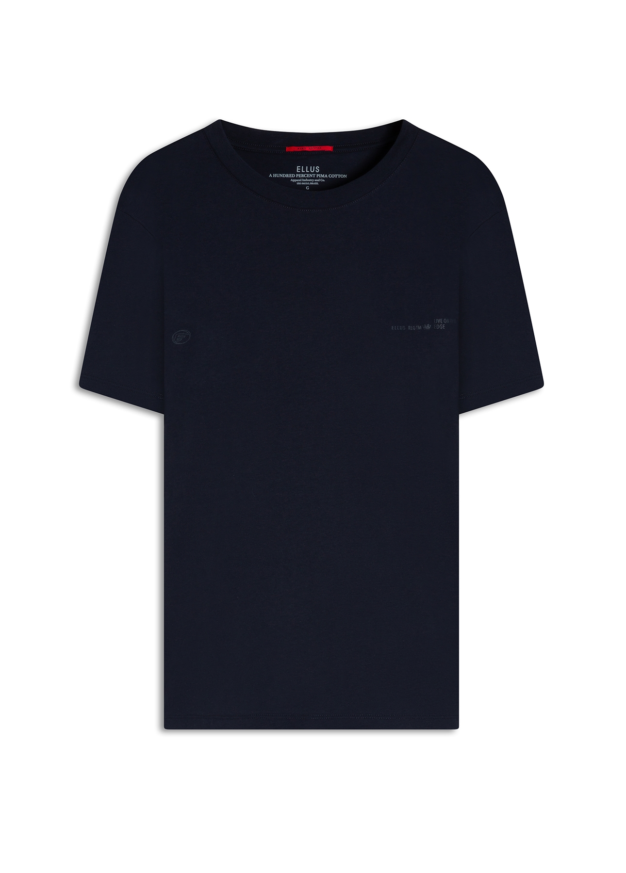 T-Shirt  Pima On The Edge Azul Marinho