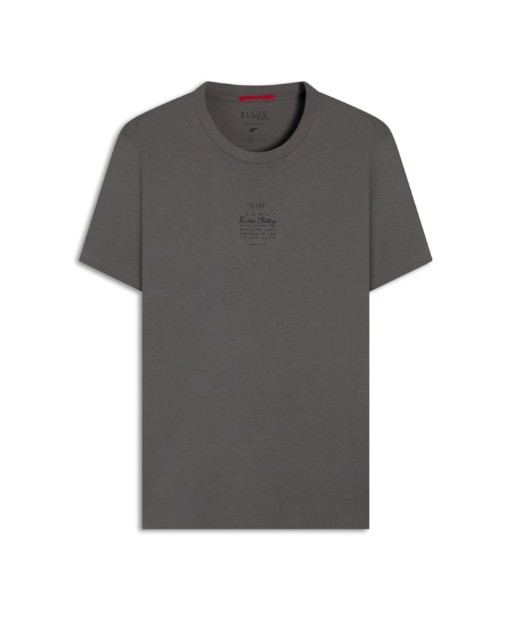 T-Shirt Pima Timeless Clothing Marrom