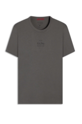 T-Shirt Pima Timeless Clothing Marrom