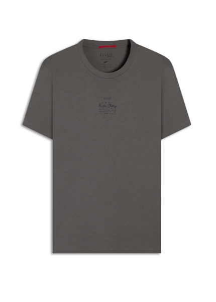 T-Shirt Pima Timeless Clothing Marrom