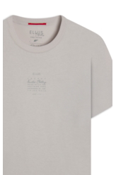 T-Shirt Pima Timeless Clothing Prata
