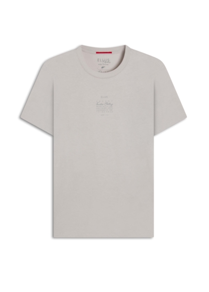 T-Shirt Pima Timeless Clothing Prata